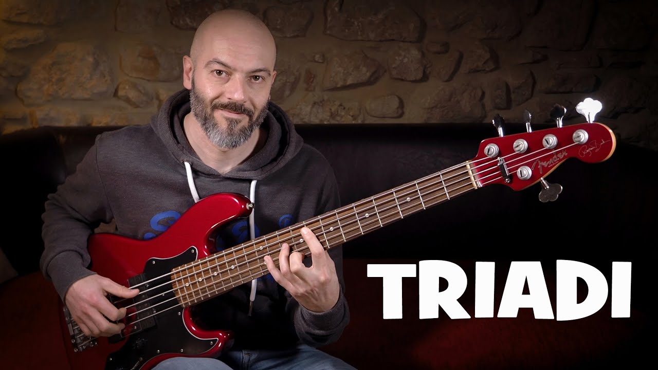 LEZIONI DI BASSO - GLI ACCORDI SUL BASSO (TRIADI)