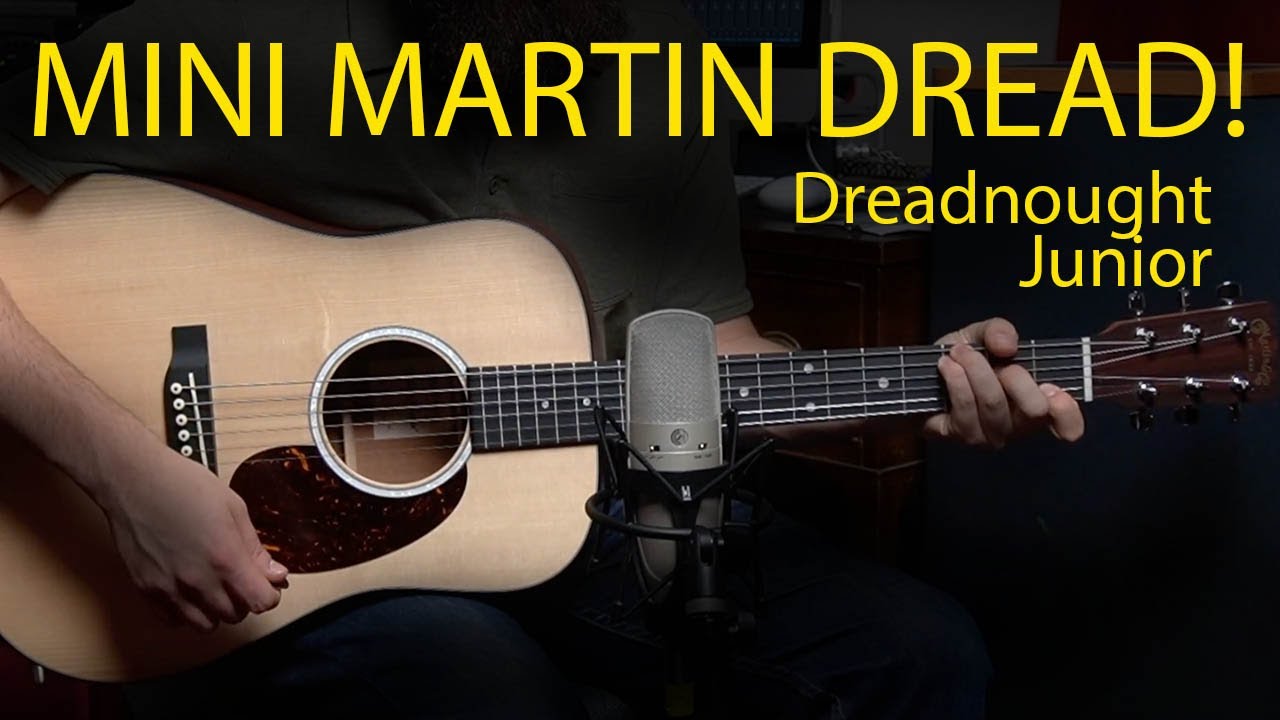 Martin Dreadnought Junior Acoustic Guitar Demo