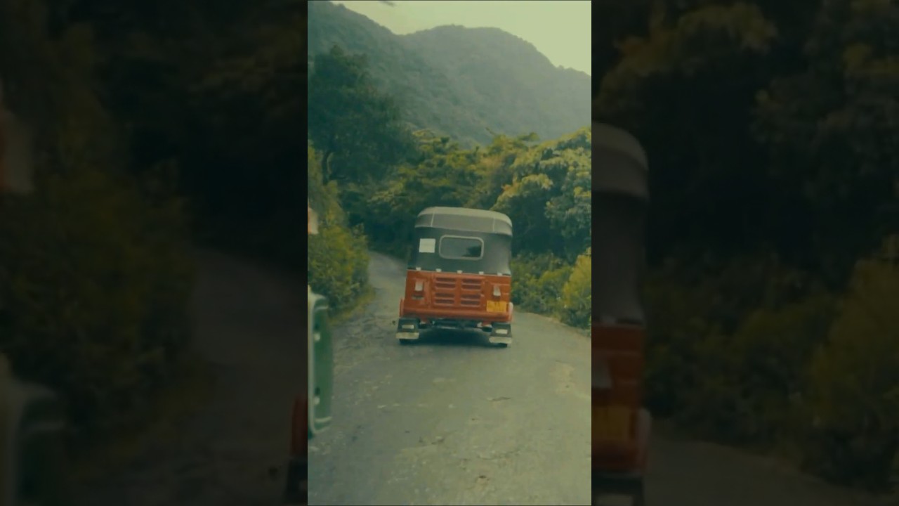 Thrilling Tuk Tuk Adventure Through Lush Greenery & Rainy Roads &ndash; Join the Ride!