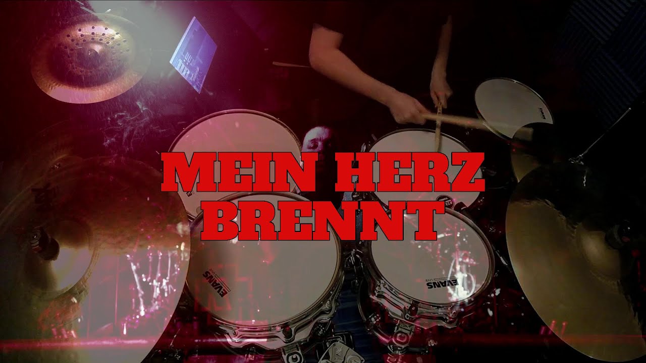 Rammstein - Mein Herz Brennt - Drum Cover (From Rammstein: Paris)