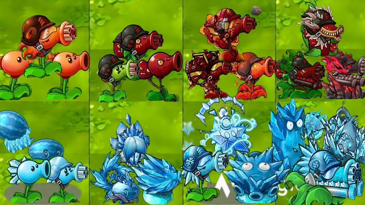 PvZ Fusion 3.4 | All Team Fire vs All Team Ice | Who Will Win?