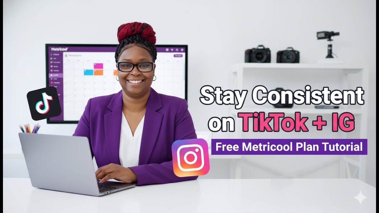 How to Schedule TikTok & Instagram Posts FREE | Metricool Tutorial #Metricool #TikTokScheduling