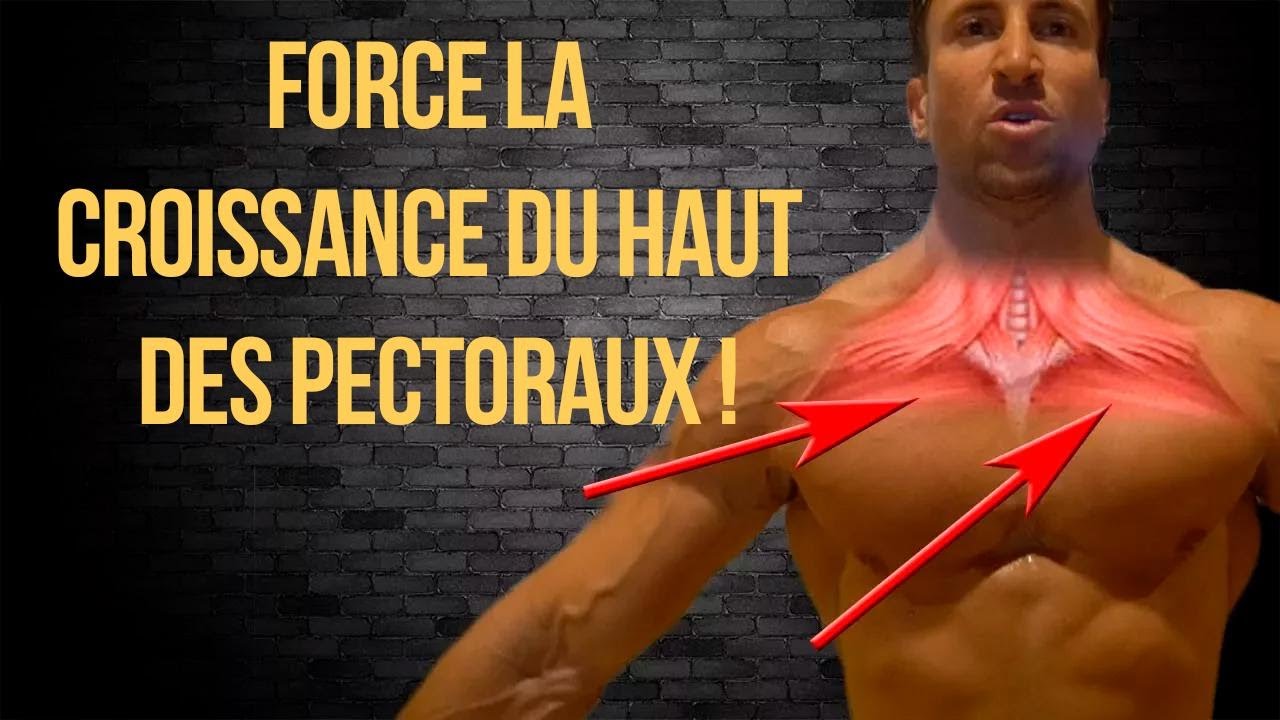 4 exercices incontournables pour muscler le haut des pectoraux !