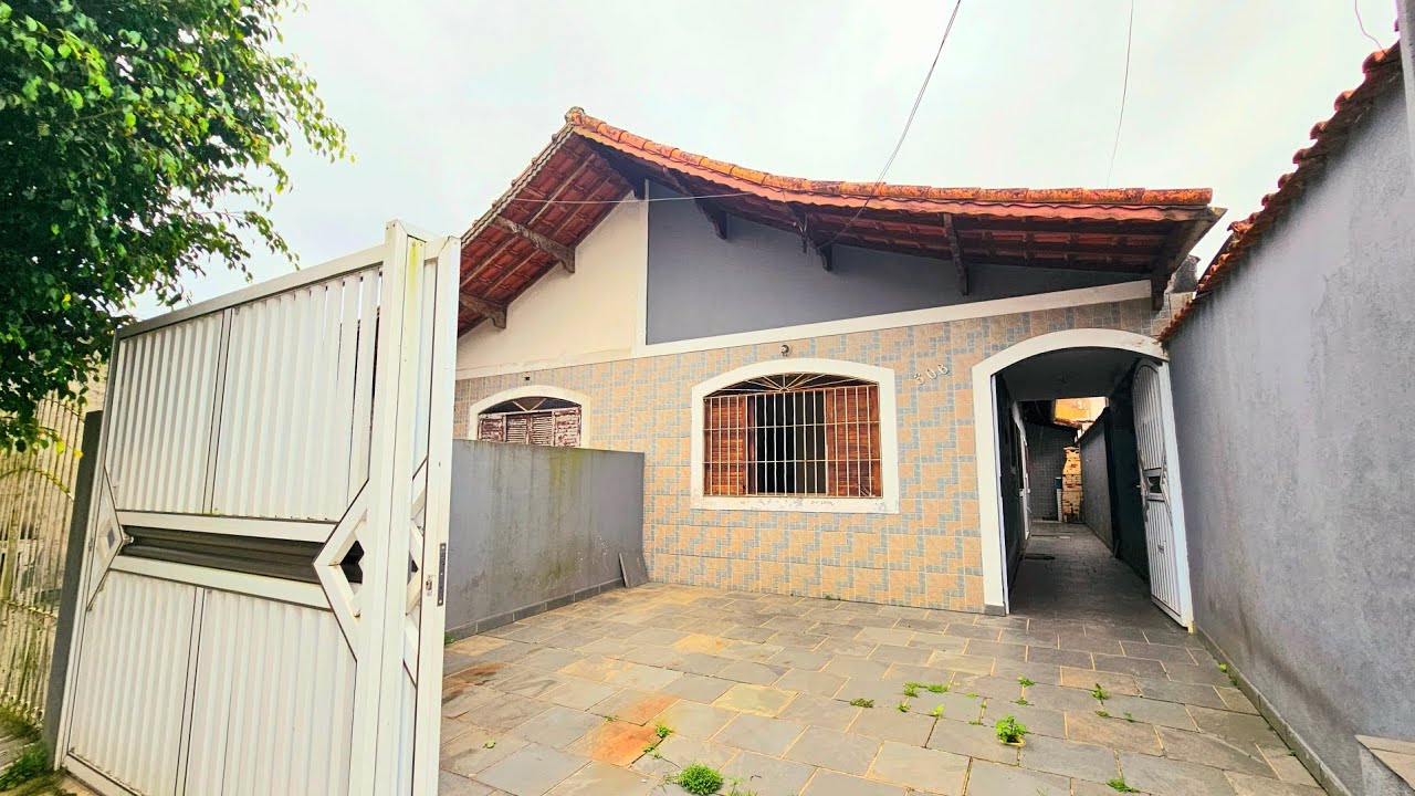 Casa Pertinho da Praia a Venda com 2 dormitórios, Vila Caiçara, Praia Grande -