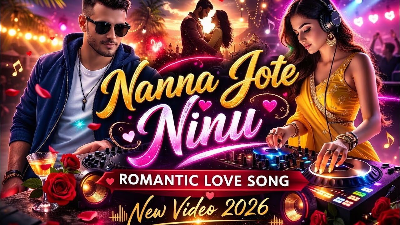 ನನ್ನ ಜೊತೆ ನಿನು: Kannada video Love Song💘 | DJ Remix Dance 2026