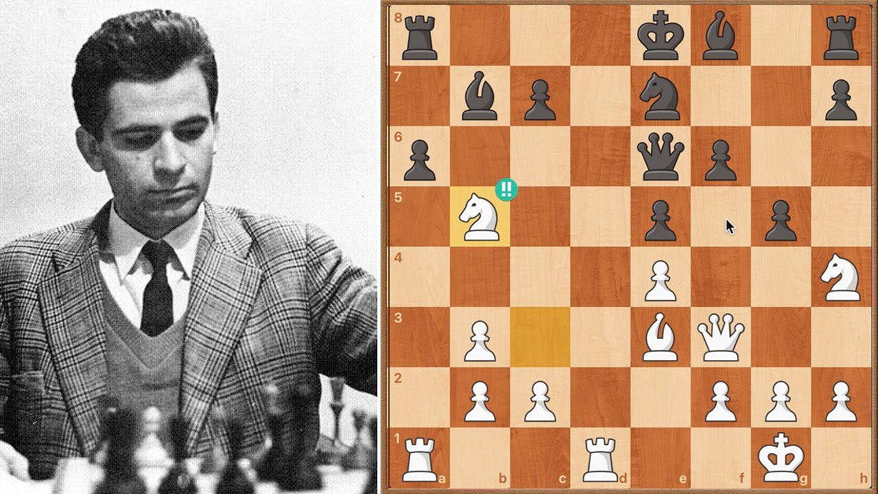 🔥 El Sacrificio de Boris Spassky que dejó al Ajedrez Sin Palabras (1955 vs Taimanov)