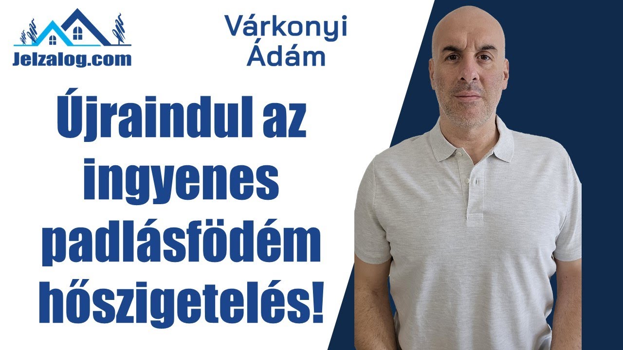&Uacute;jraindul az ingyenes padl&aacute;sf&ouml;d&eacute;m hőszigetel&eacute;s!