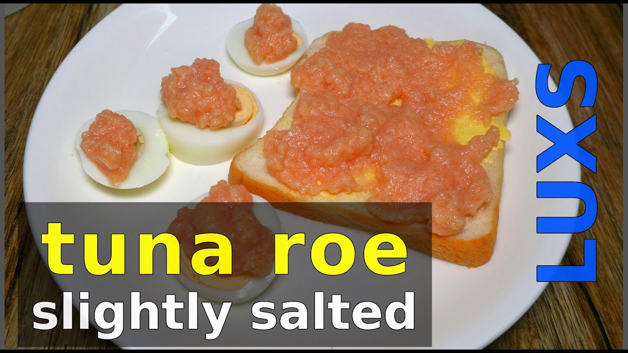 Tuna caviar - salted tuna roe