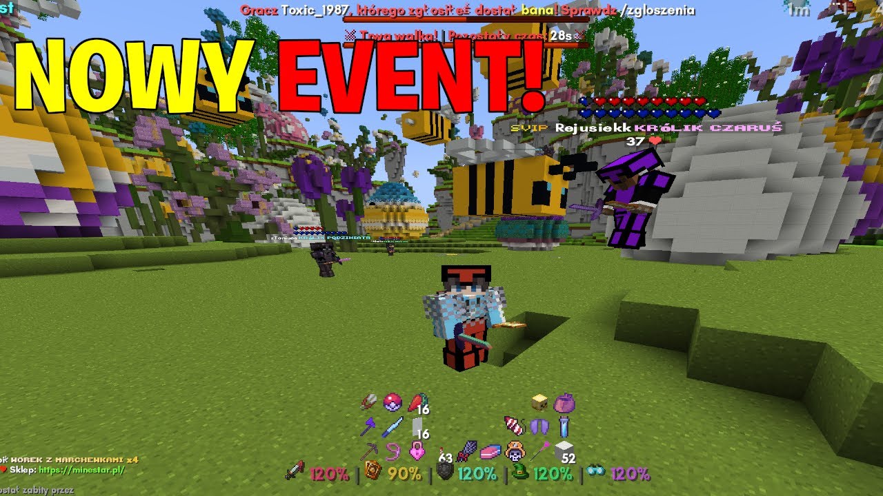 Oto NOWY EVENT na tym Serwerze BOX PVP (Minestar.pl)