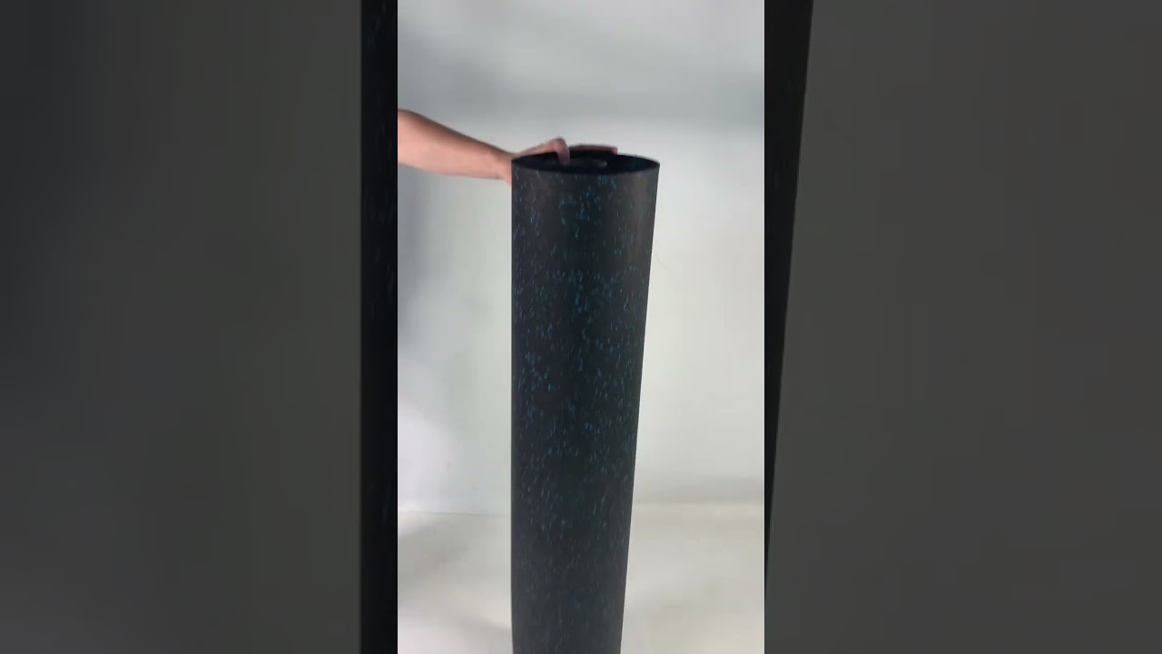 Rolled Rubber Flooring for Home & Commercial Gyms #rubberflooring #gymflooring #diy #fitness