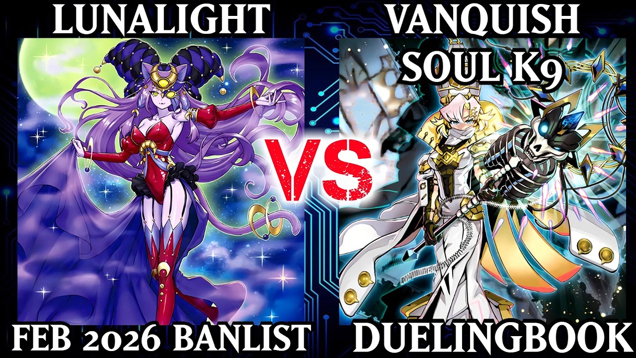 Lunalight vs Vanquish Soul K9 | High Rated | Dueling Book