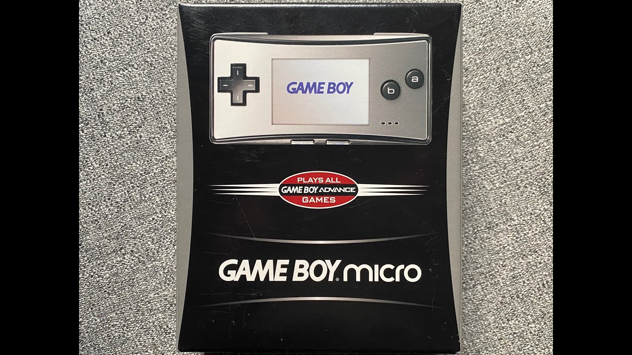 Unboxing a 'Brand New' Game Boy Micro in 2023