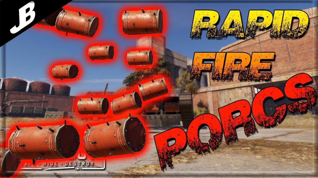 The only weapon that is extremely fun to play in crossout, Echo cabin + 3x Porcupines - Crossout