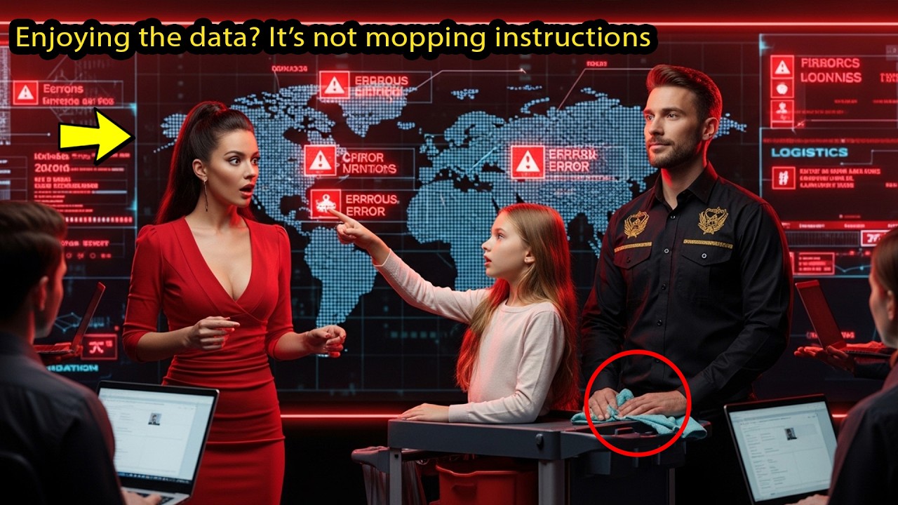 She Laughed at the Janitor — His Daughter Solved What the Company Couldn’t