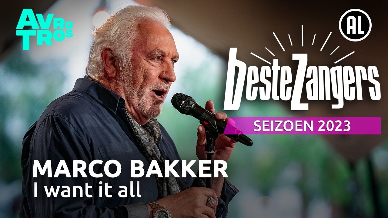 Marco Bakker - I want it all | Beste Zangers 2023
