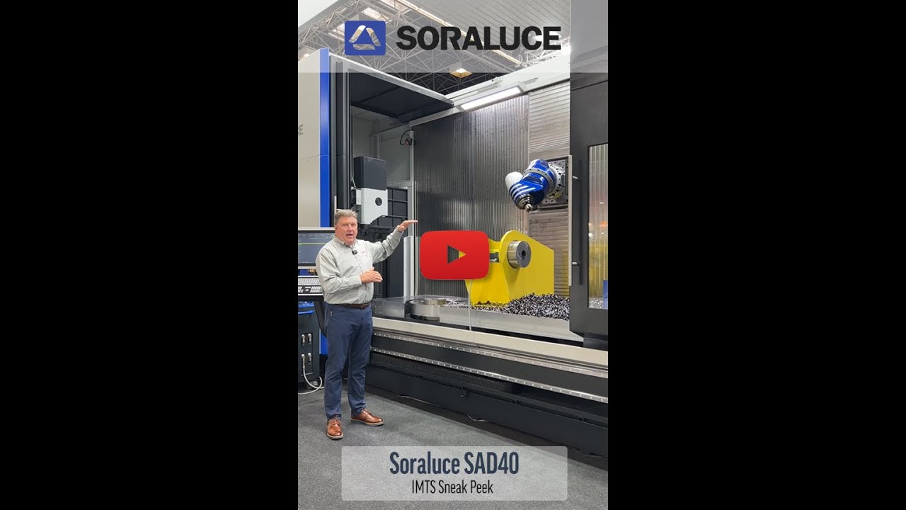 IMTS Preview of the Soraluce SAD40 Large Capacity Milling Machine