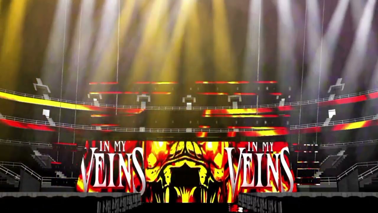 RANDY ORTON ENTRACE WWE STAGE ANIMATION 2025 #wwe #randyorton #entrance #smackdown #animation
