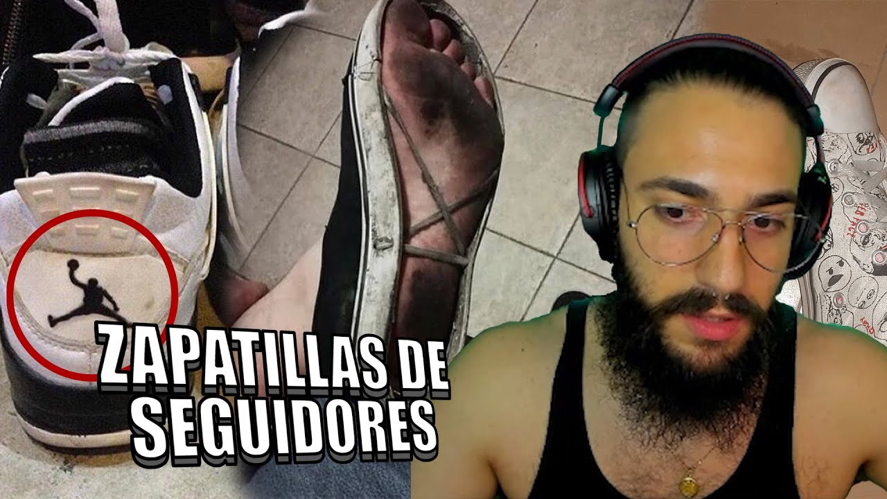 MrNacho reacciona a zapatillas de seguidores