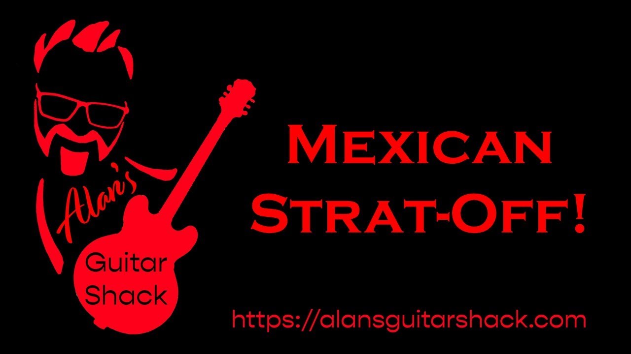 Mexican Strat-Off! Black Label vs Silver Label