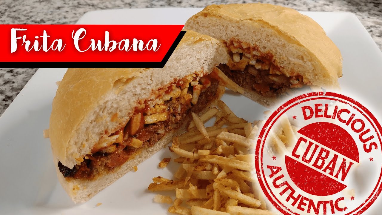 Frita Cubana | Как приготовить НАСТОЯЩИЙ кубинский бургер Frita, который можно найти в заведениях...