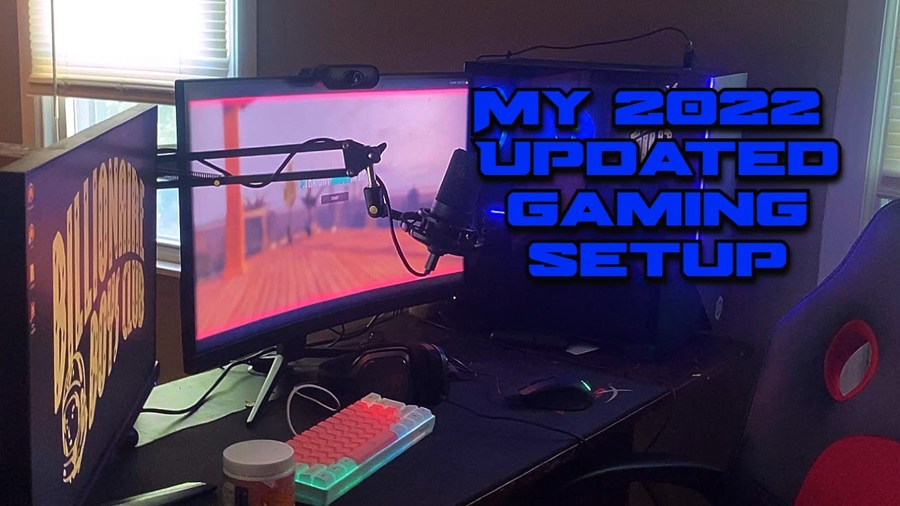 My 2022 Updated Gaming/Editing Setup!