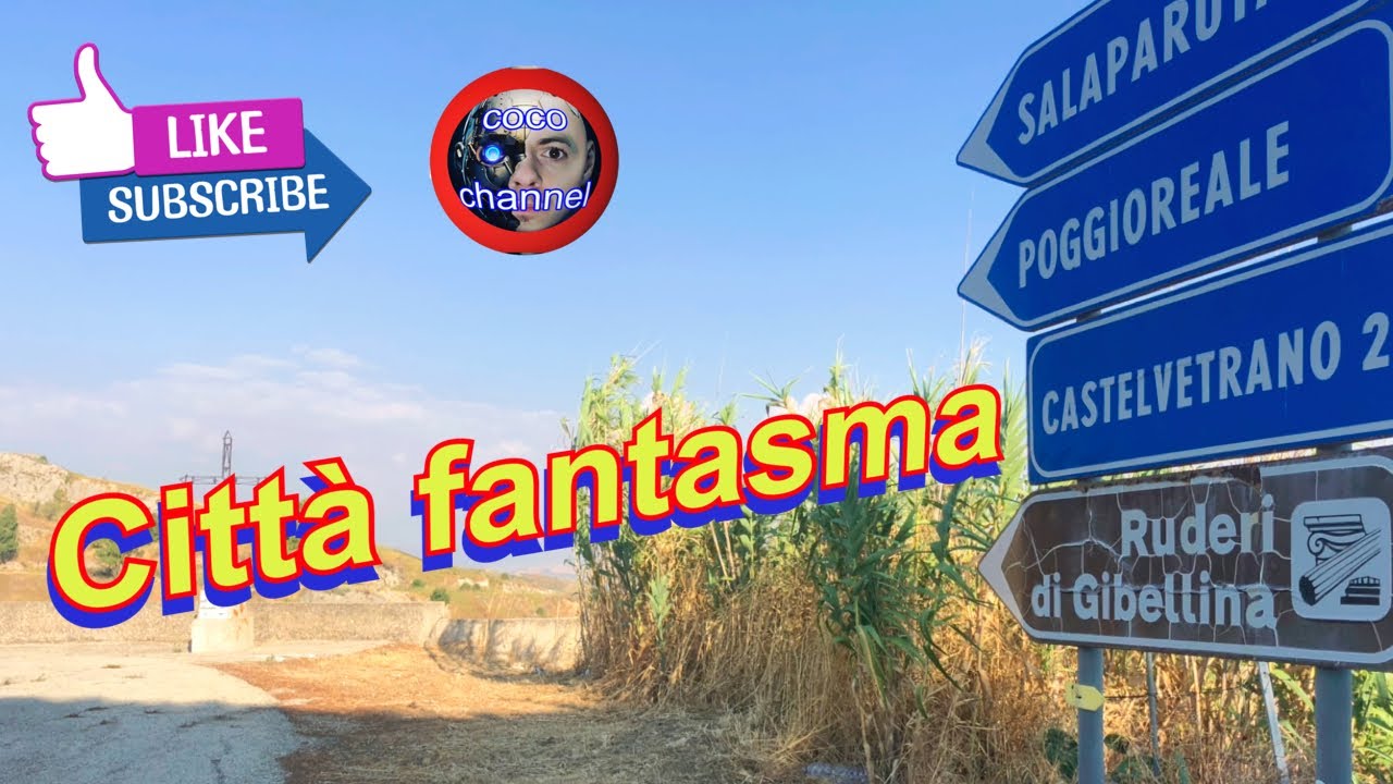 città fantasma in sicilia (gibellina,salaparuta)