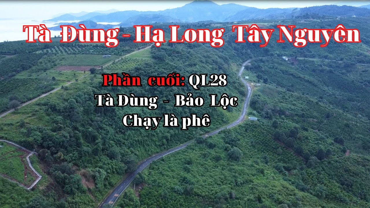 Tà Đùng - Hạ Long của Tây Nguyên, phần cuối: Khám phá vẻ đẹp của QL28 về Bảo Lộc