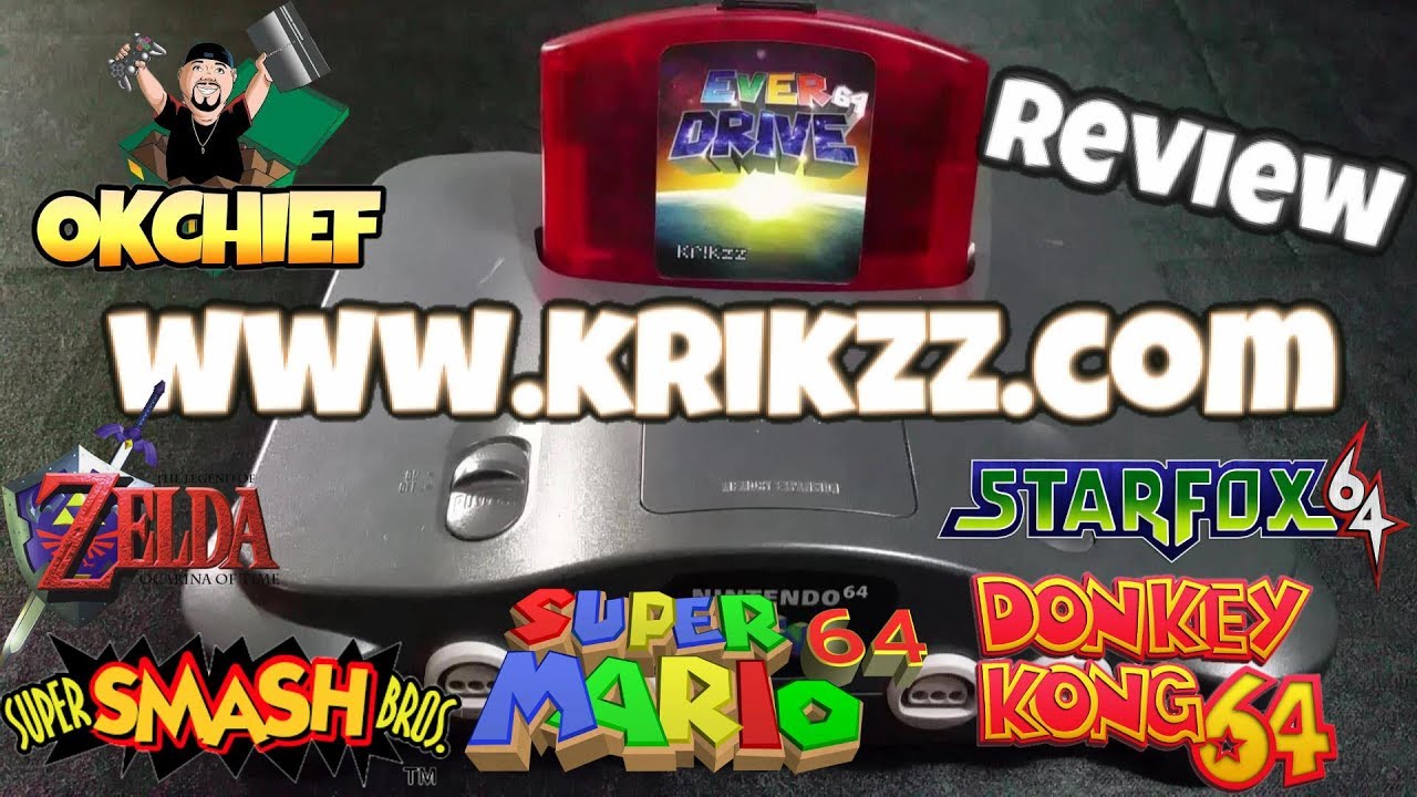 Everdrive 64 By Krikzz.com Review - Okchief