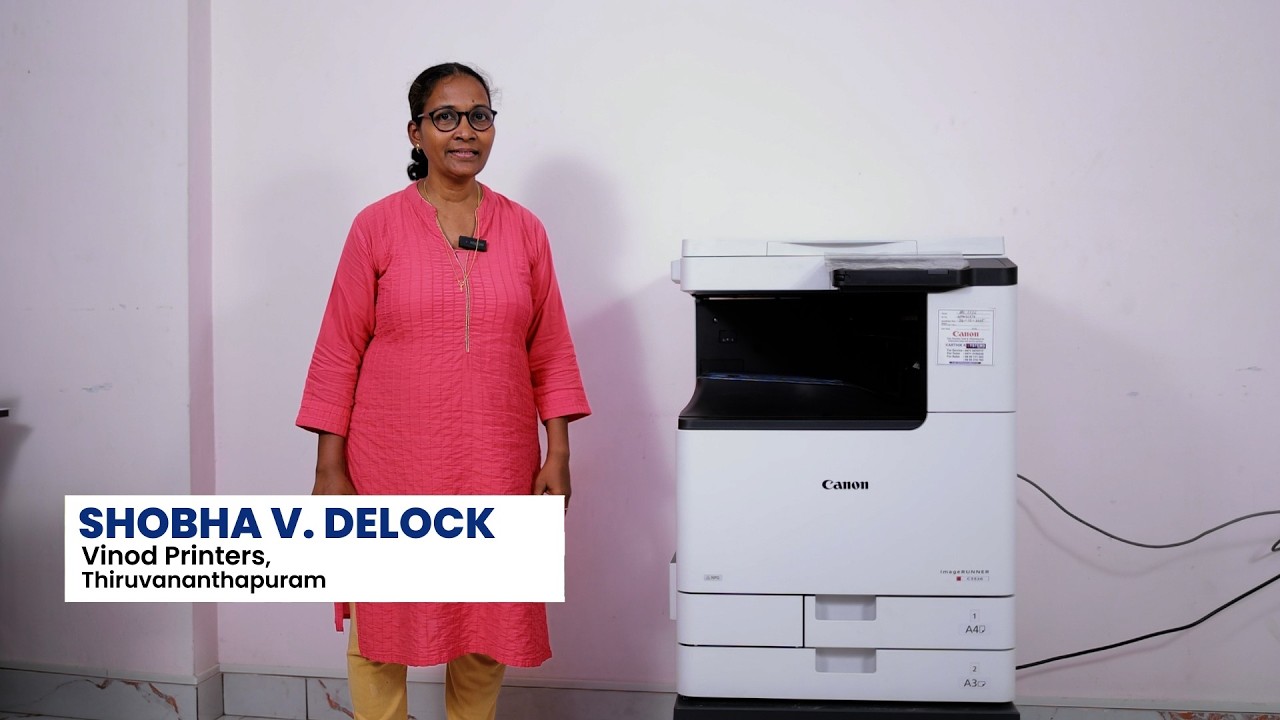 Print More, Print Faster | Vinod Printers’ Story with Canon imageRUNNER C3326