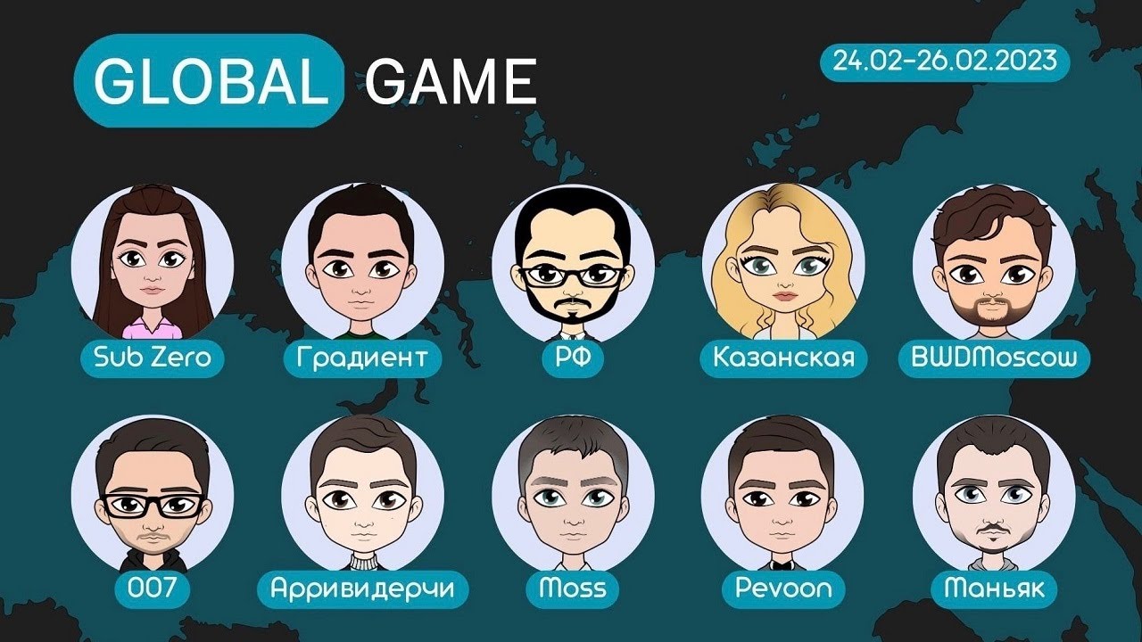 🏆 МАФИЯ GLOBAL GAME 2022 ДЕНЬ 1 | Берлускони & Кэтти & Ментик