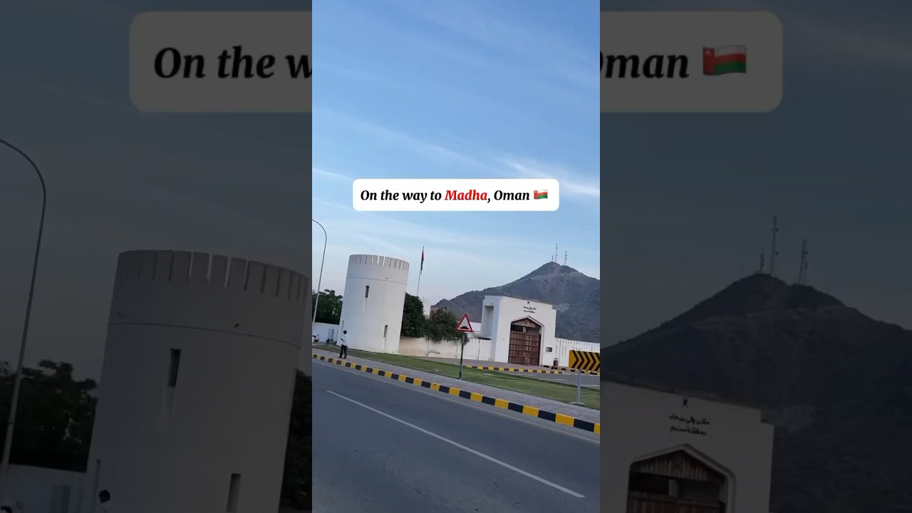 Road trip to Madha,Oman #madha #oman #uae