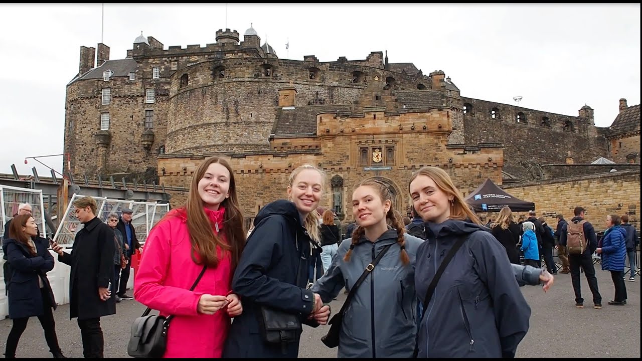 Reiseliv på linjetur til Edinburgh og Skottland, skoleåret 2022 - 23