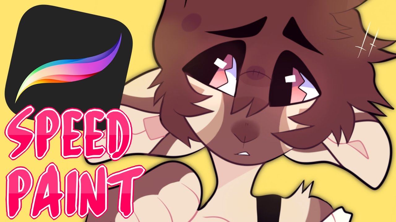trying procreate | FURRY SPEEDPAINT