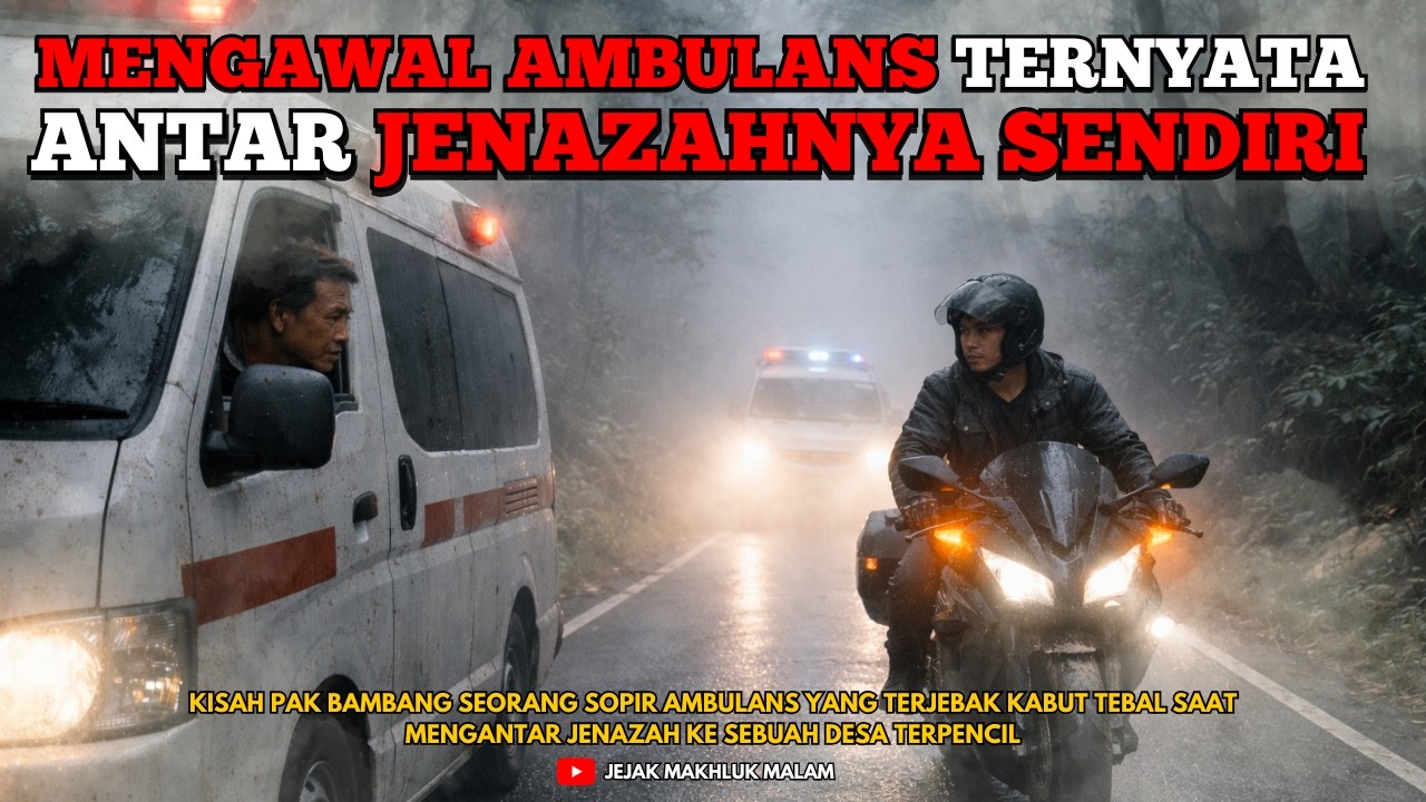 MENGAWAL AMBULANS, TERNYATA ANTAR JENAZAHNYA SENDIRI