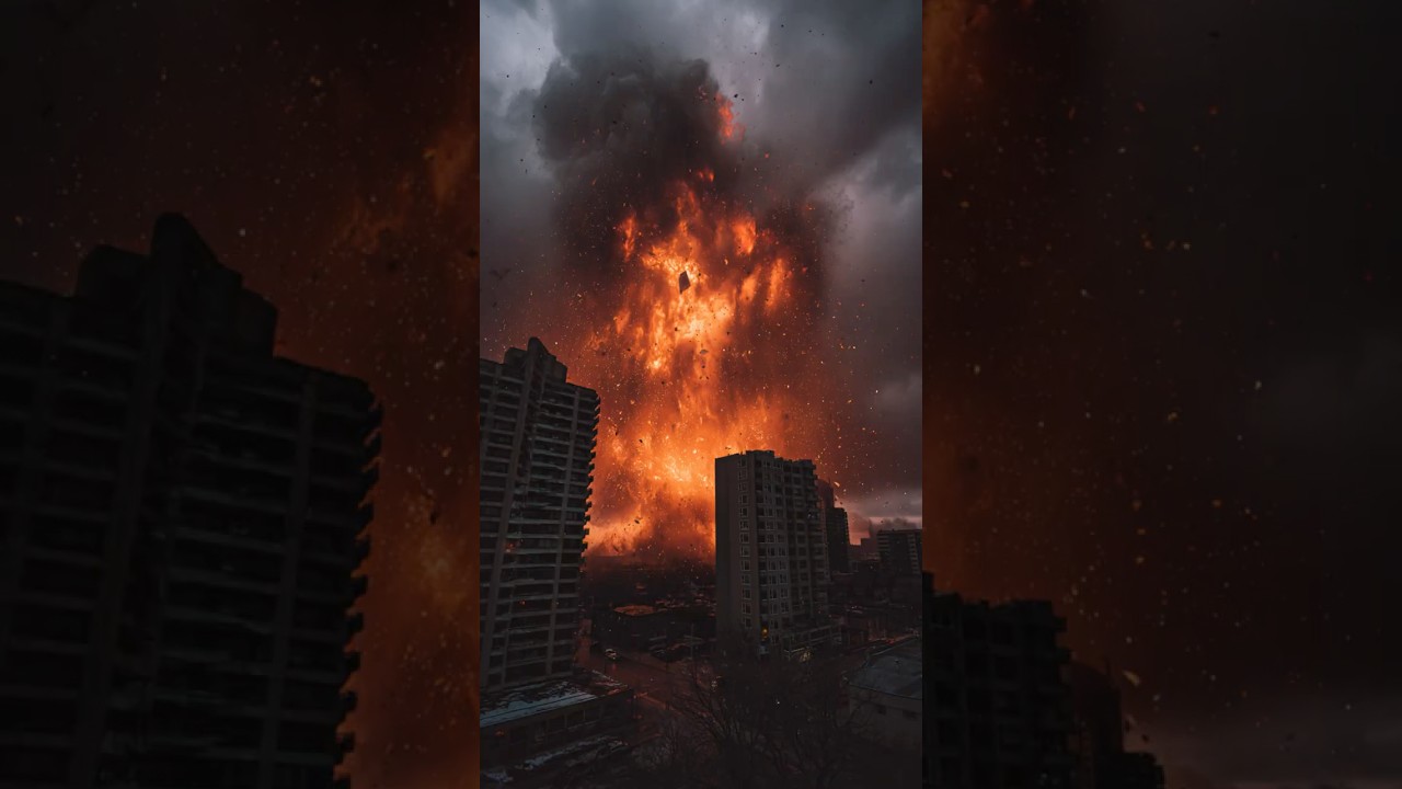 Massive Fireball Streaks Across Sky&mdash;Explodes Over City!