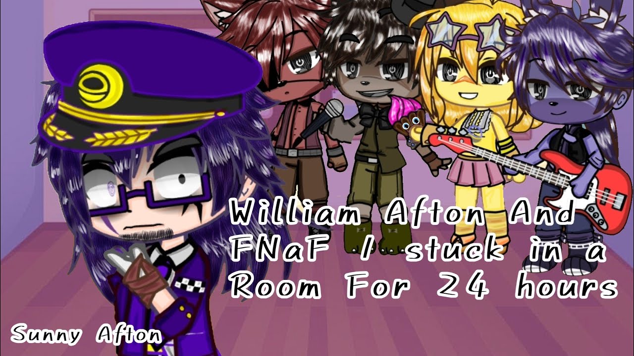 William Afton Stuck In a Room With FNaF 1 for 24 hours | 1/4 | Sunny Afton