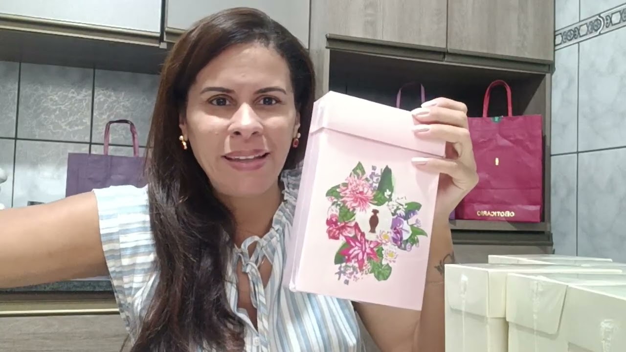 Abertura de caixa KIT Dia das Mães Boticário 