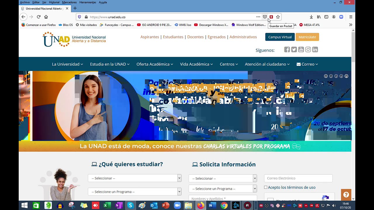 Descargar e Instalar office 365 Estudiantes UNAD