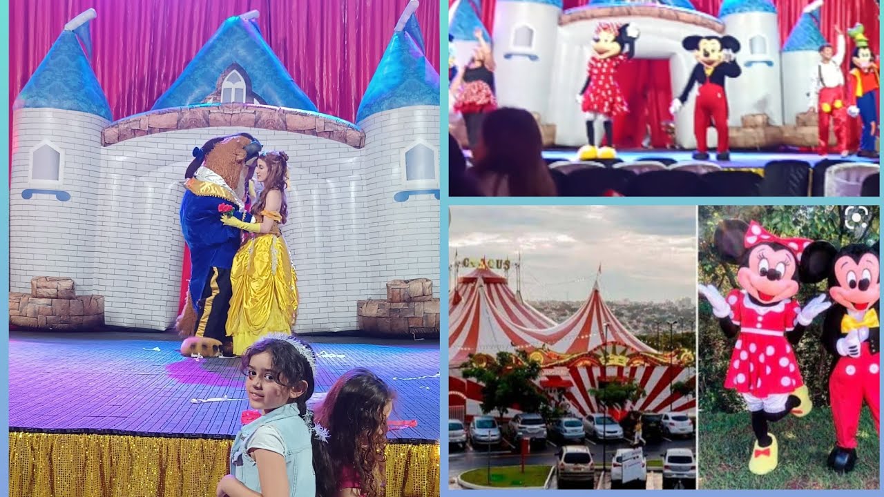 Circo Di Napoli/Magic Disney/Passeio em familia/Vlog