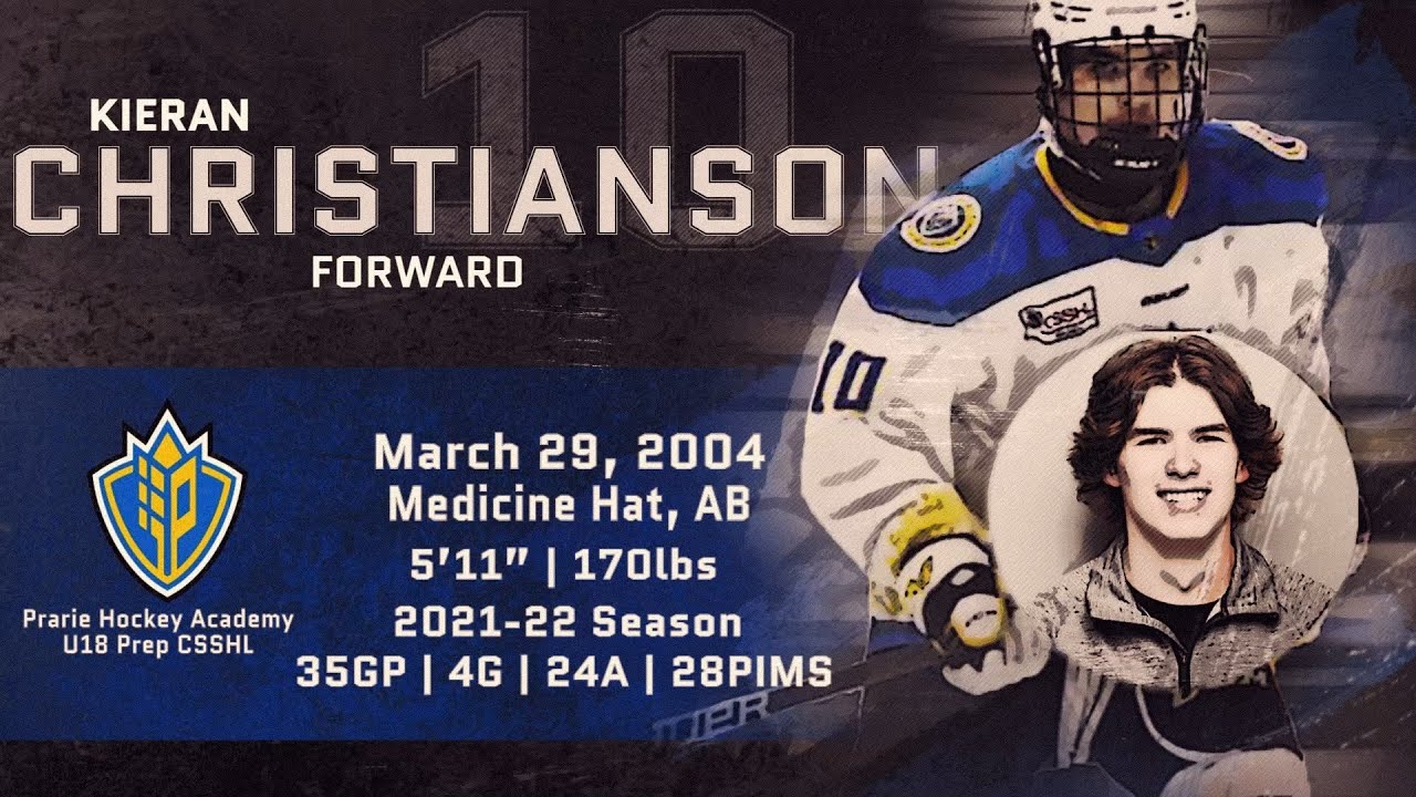 Kieran Christianson | 2021-22 Highlights | 2004 Prairie Hockey Academy |  CSSHL U18 Prep