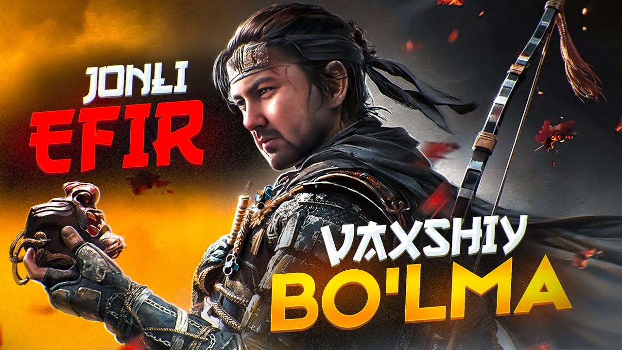 GHOST OF TSUSHIMA / VAXSHIY BO'LMA #1 / JONLI EFIR
