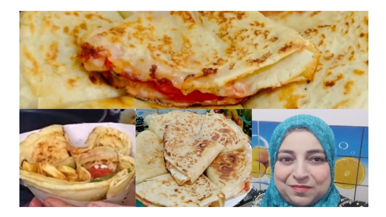 تعالوا نعمل مع بعض سندوتشات الكريب بطريقه سهله