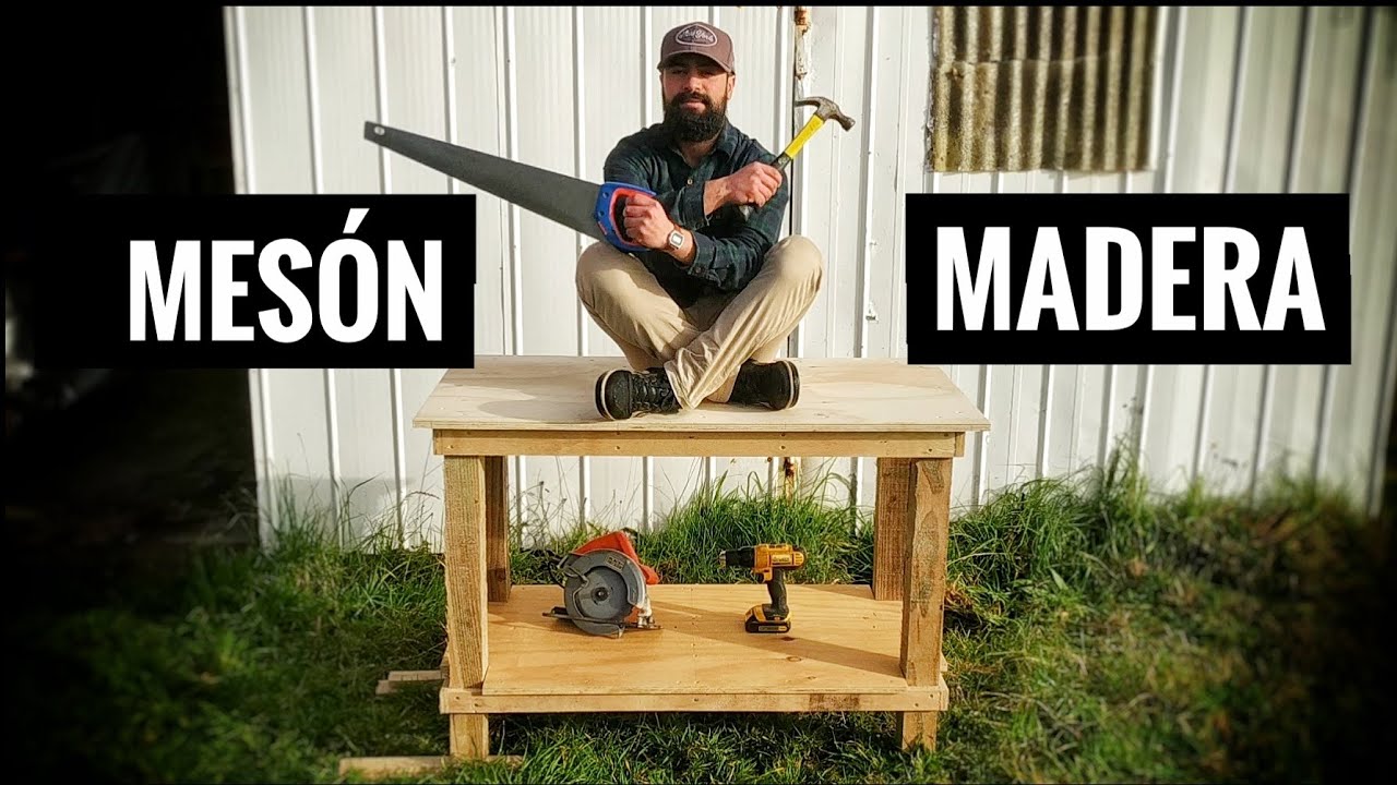 C&Oacute;MO HACER un MES&Oacute;N de trabajo de MADERA