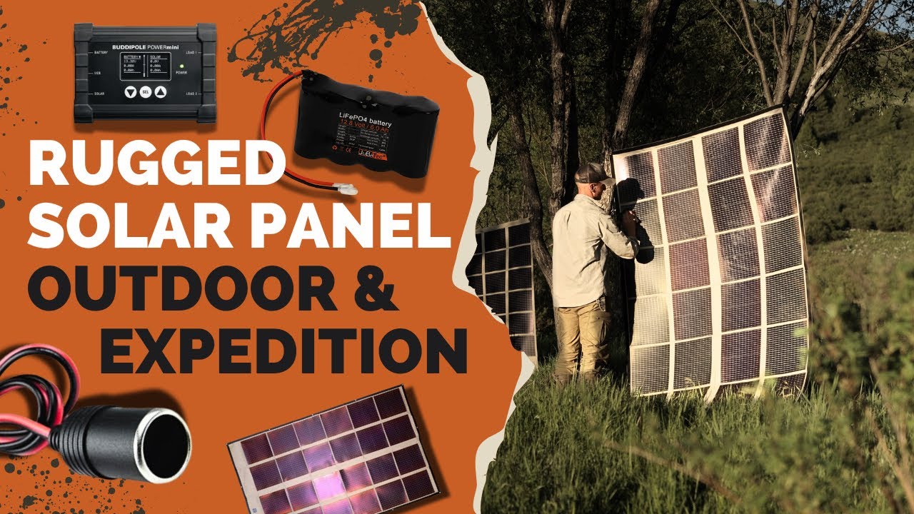 Faltbare Solar Panel für Expedition und Abenteuer | PowerFilm Solar