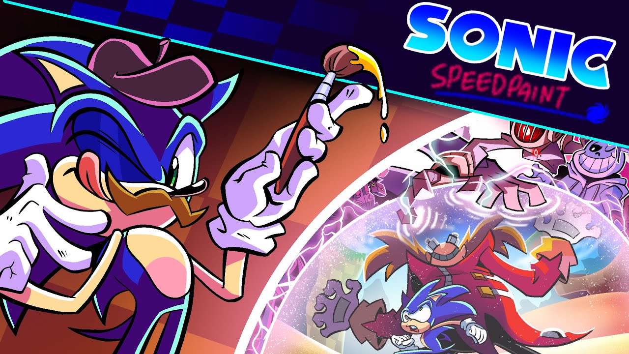 SONIC SPEEDPAINT- Episode 2: 