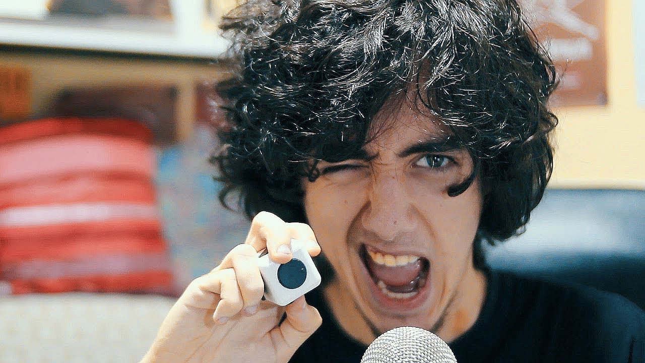 ASMR WITH FIDGET CUBE