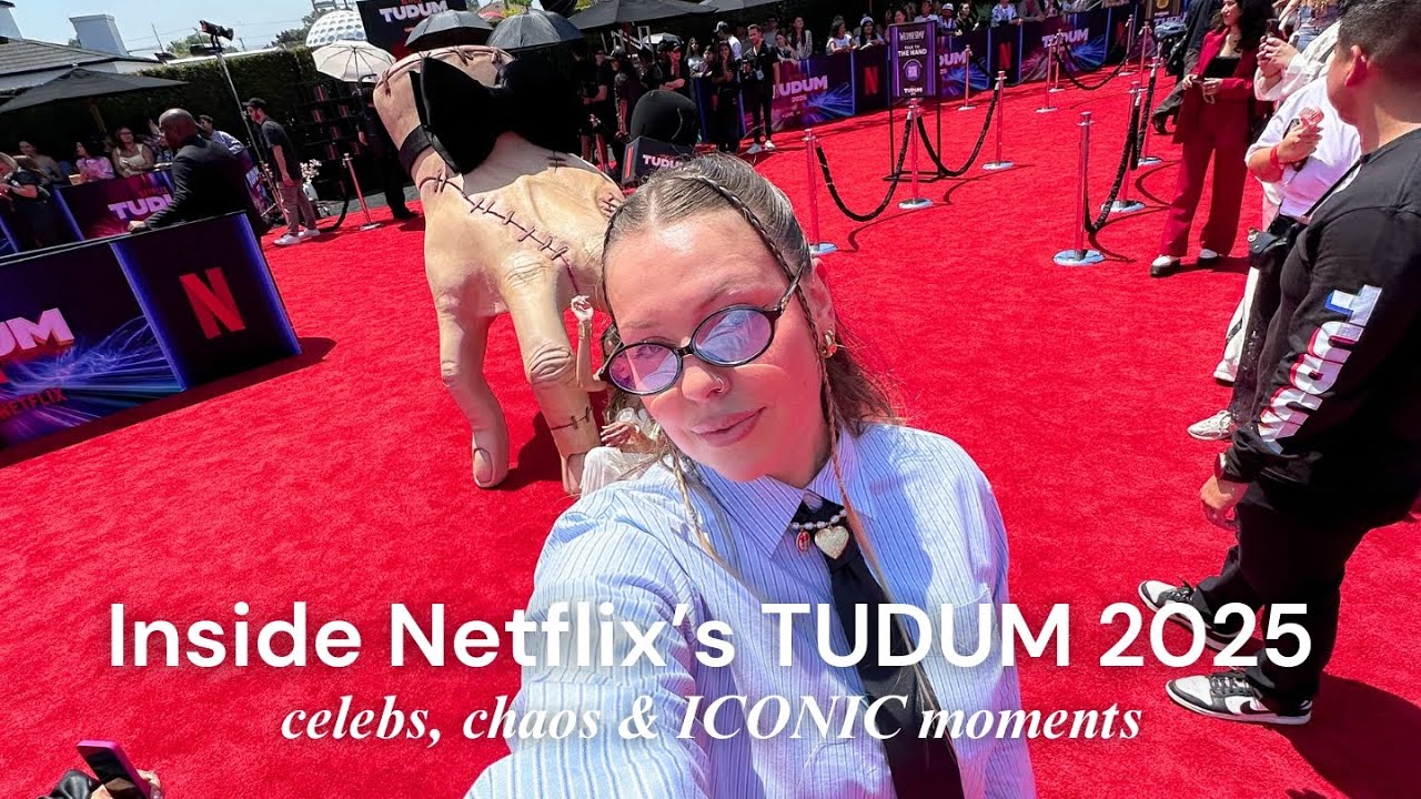 Netflix Flew Me to LA for TUDUM 2025 ✈️ | Celebs, Chaos & ICONIC Moments