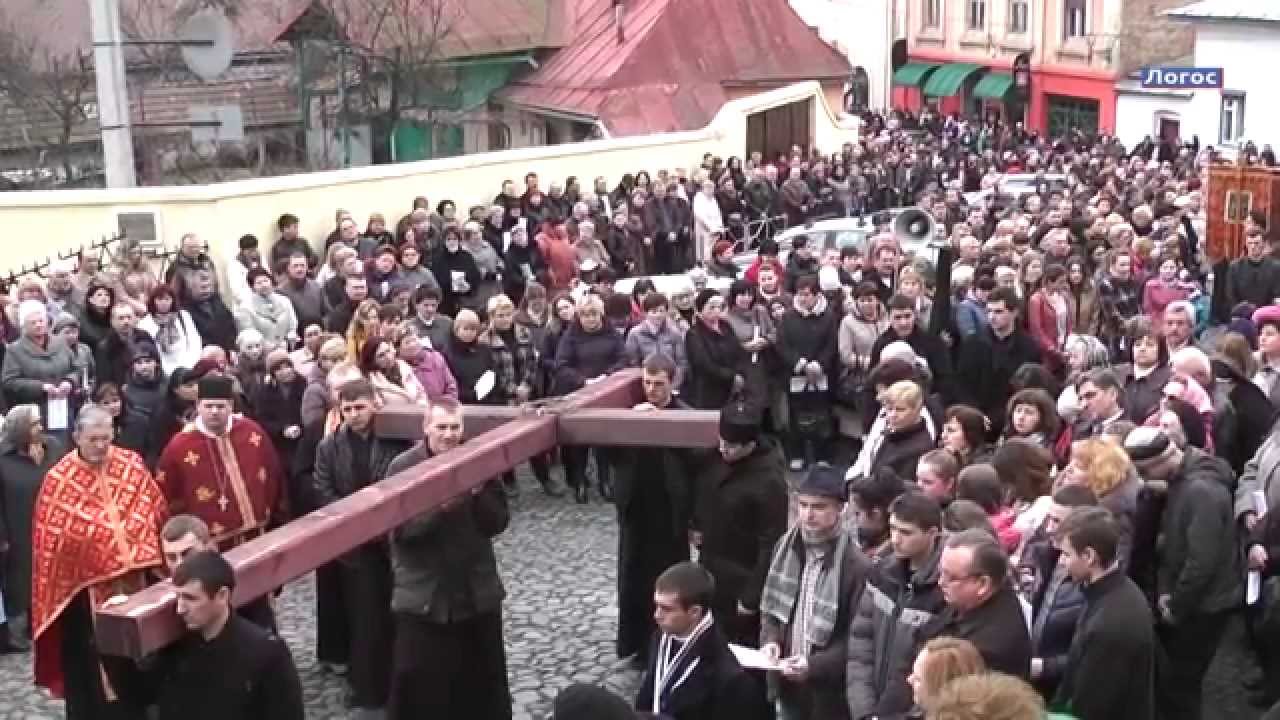 Хресна дорога вулицями м Ужгород 03.05.2015р.