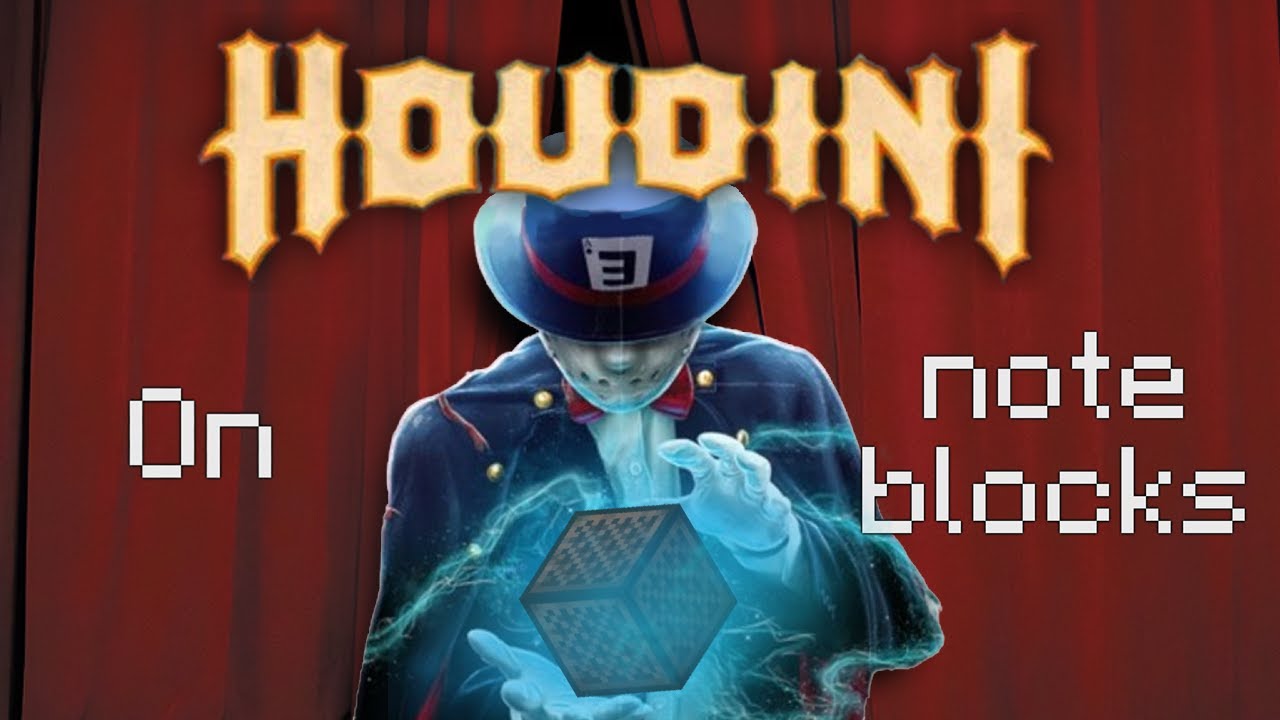 Eminem - Houdini on minecraft noteblocks!