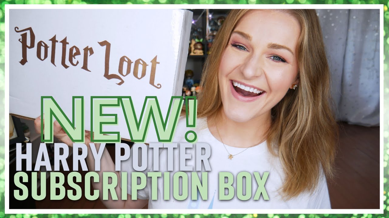 NEW POTTER LOOT Unboxing!  ✨ Goodies from Wizarding World of Harry Potter!